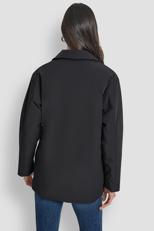 Dkny BLAZER STYLE PUFFER JACKET Black