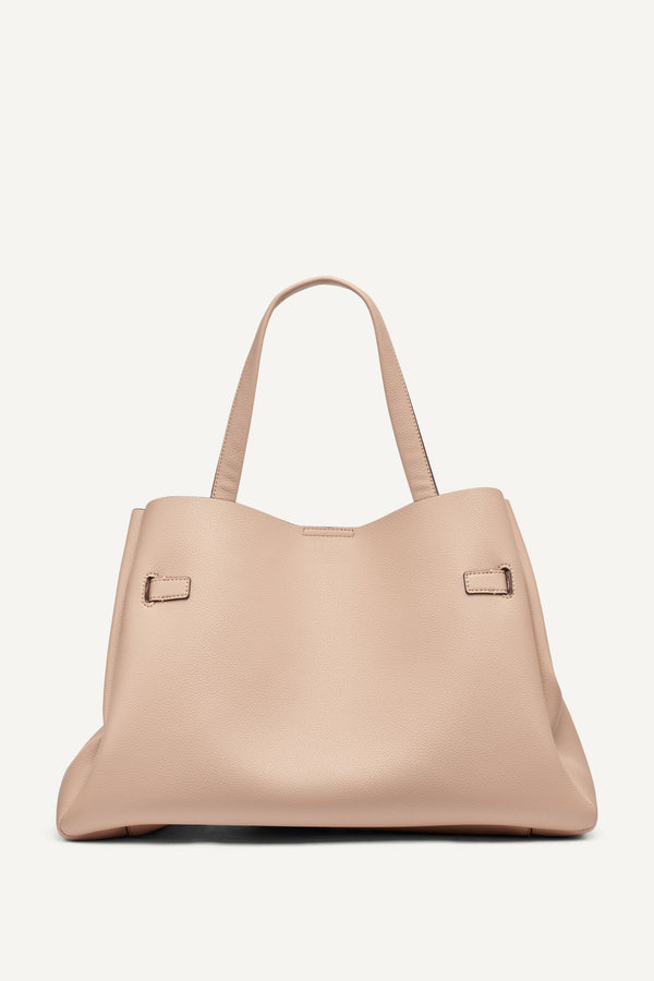 Dkny BRYAR LARGE SATCHEL CAPPUCCINO