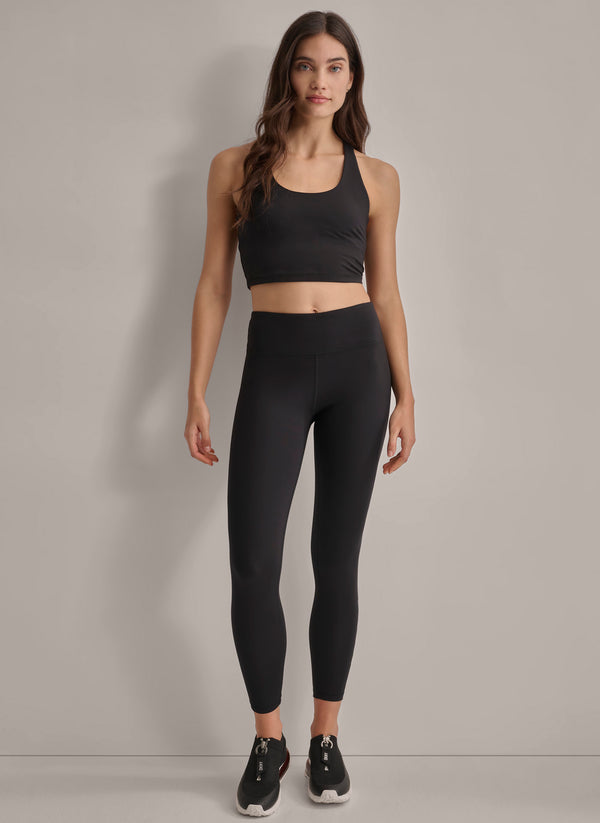 Dkny CITY SCAPE HIGH WAIST LEGGINGS Black