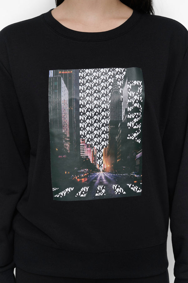 Dkny CITY SCAPE STACK Black