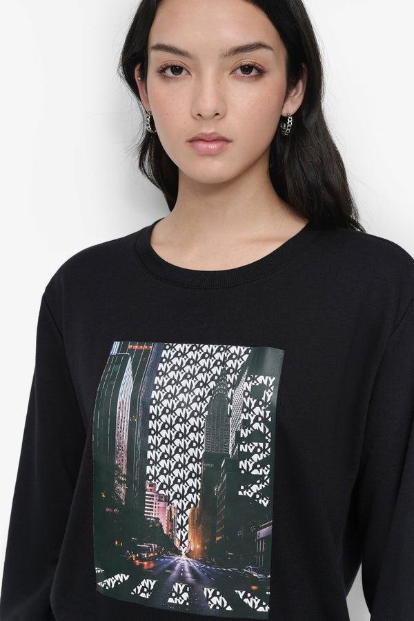 Dkny CITY SCAPE STACK Black