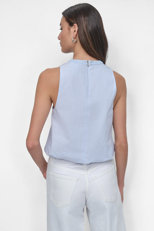 Dkny CROPPED BUBBLE TOP Harbor