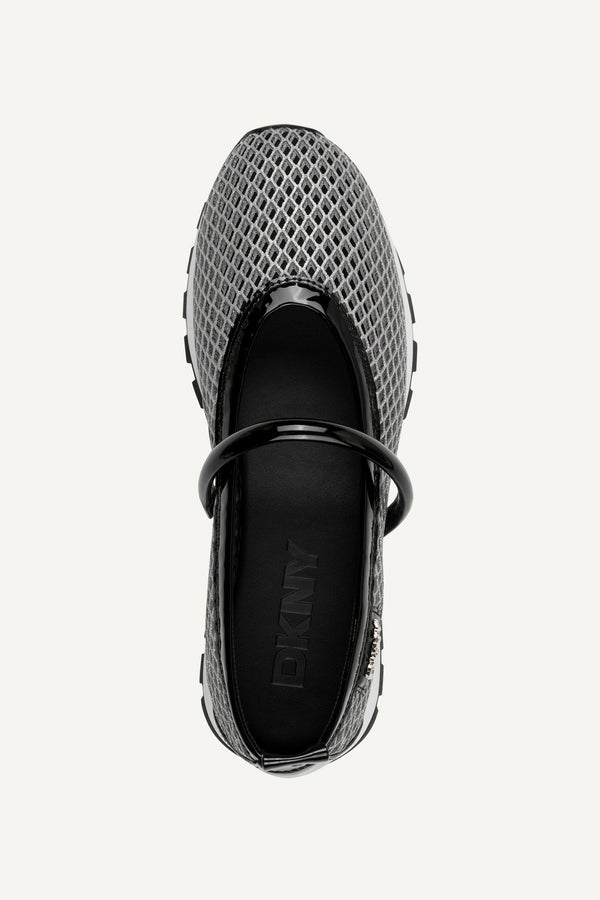 Dkny DALHART BALLERINA FLAT METALLIC