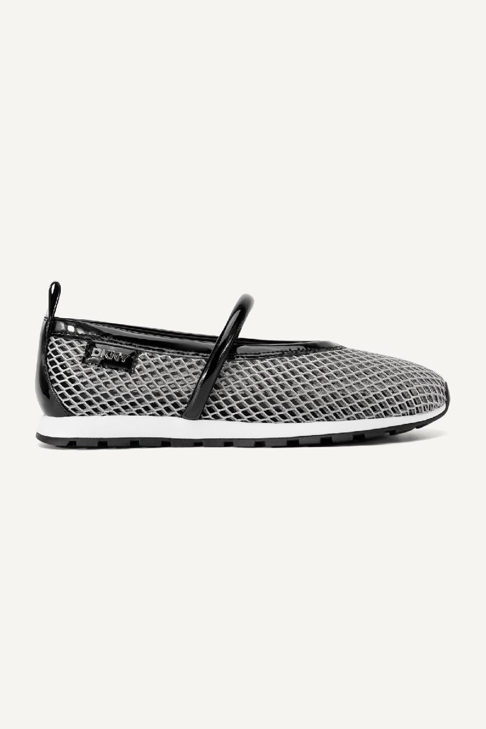 dkny DALHART BALLERINA FLAT METALLIC