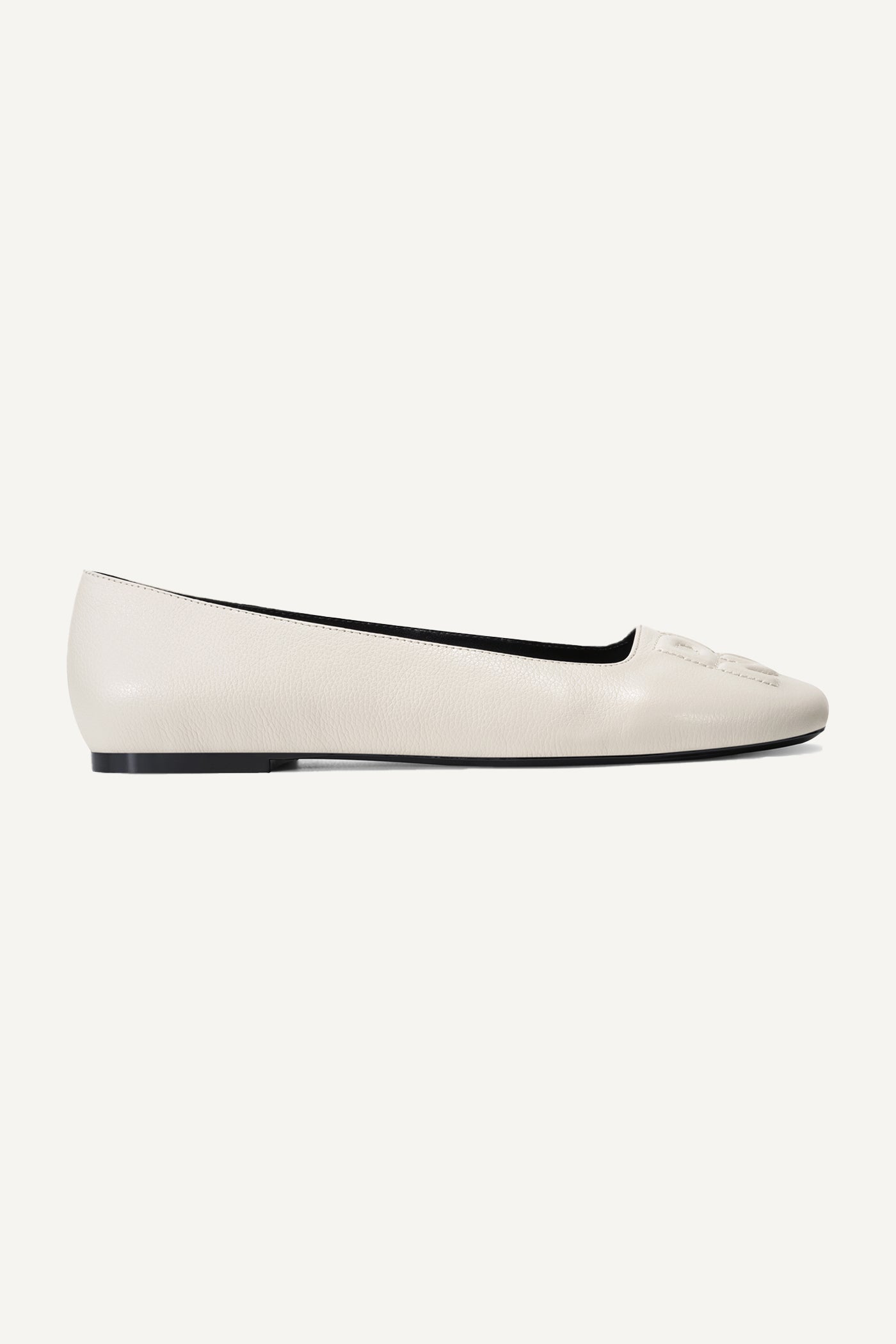 dkny DARIANNE BALLET FLAT COCONUT