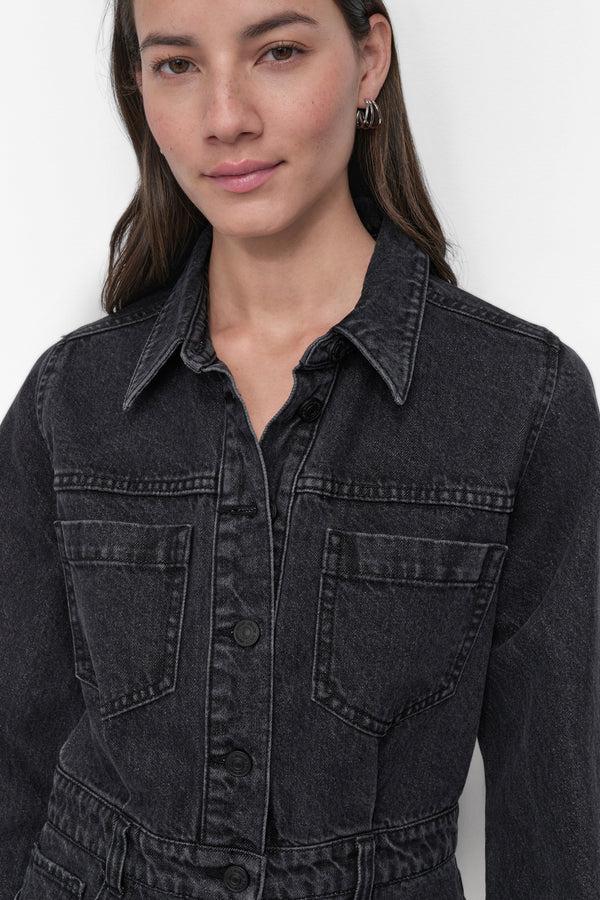 Dkny DENIM MINI SHIRT DRESS Amherst