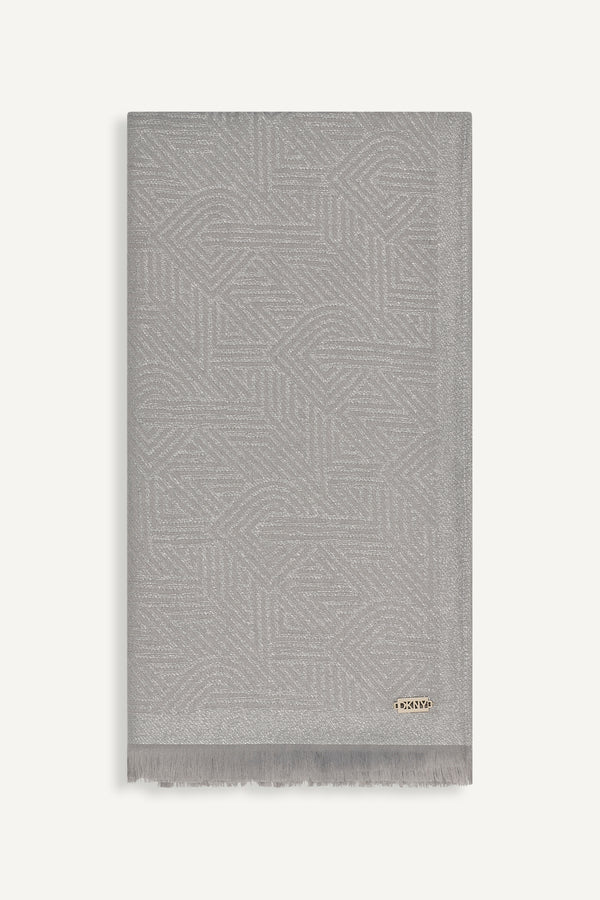 Dkny DKNY CROSSWALK PASHMINA GRAY
