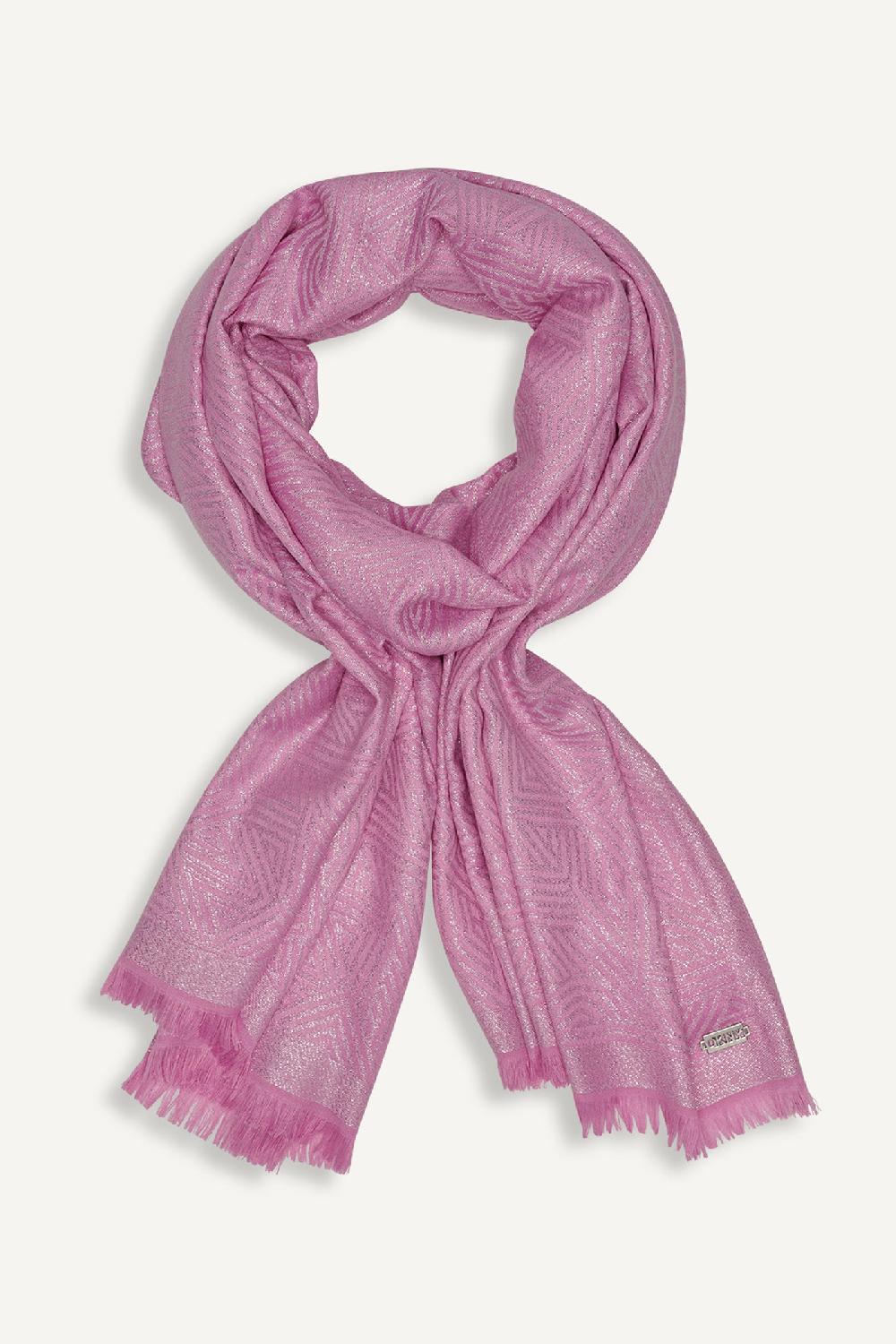 dkny DKNY CROSSWALK PASHMINA ORCHID