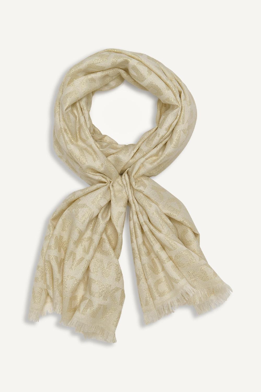 dkny DKNY METAL PASHMINA Eggshell