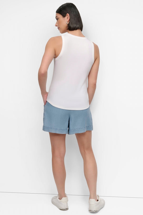 Dkny EMBELLISHED TANK White