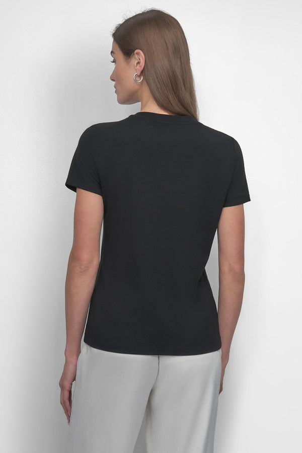 Dkny FLATIRON CONVERSATIONAL TEE Black