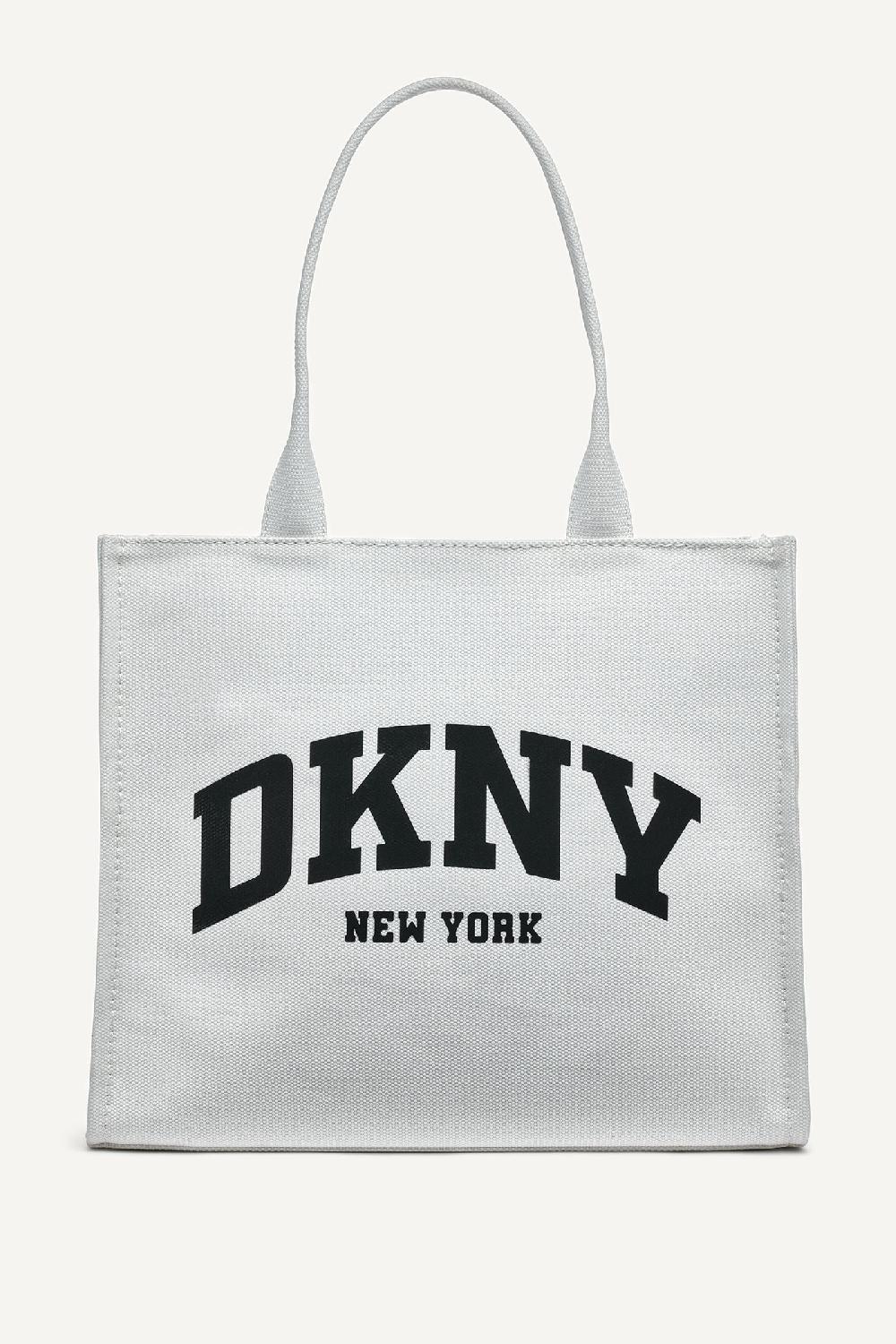 dkny HADLEE LARGE TOTE BAG MARSHMALLOW