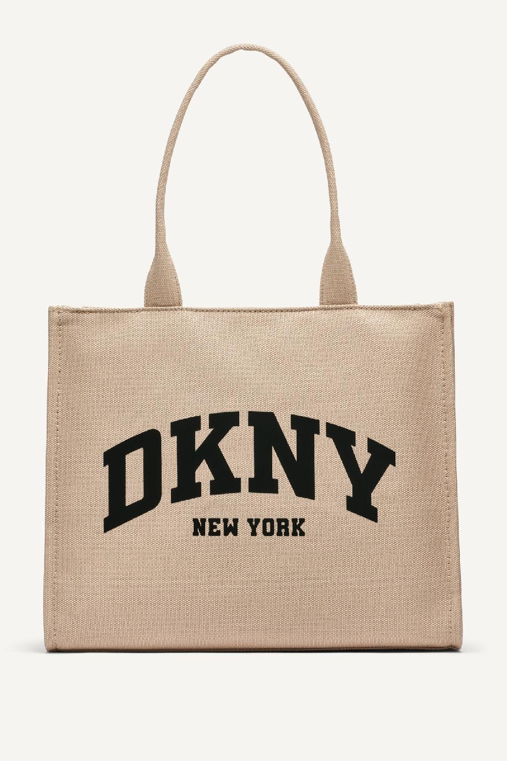 dkny HADLEE LARGE TOTE Lt Khaki/Black