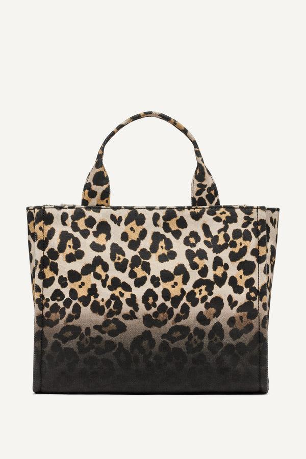 Dkny HADLEE LEOPARD PRINT MEDIUM TOTE LEOPARD