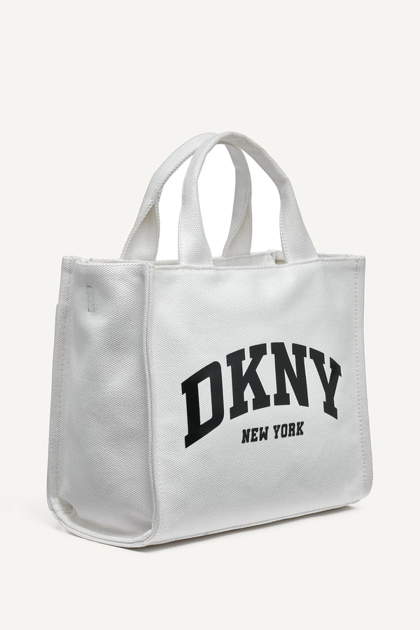 Dkny HADLEE MEDIUM LOGO TOTE MARSHMALLOW