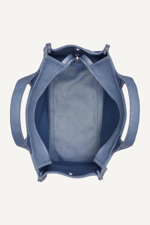 Dkny HADLEE MEDIUM LOGO TOTE Steel Blue