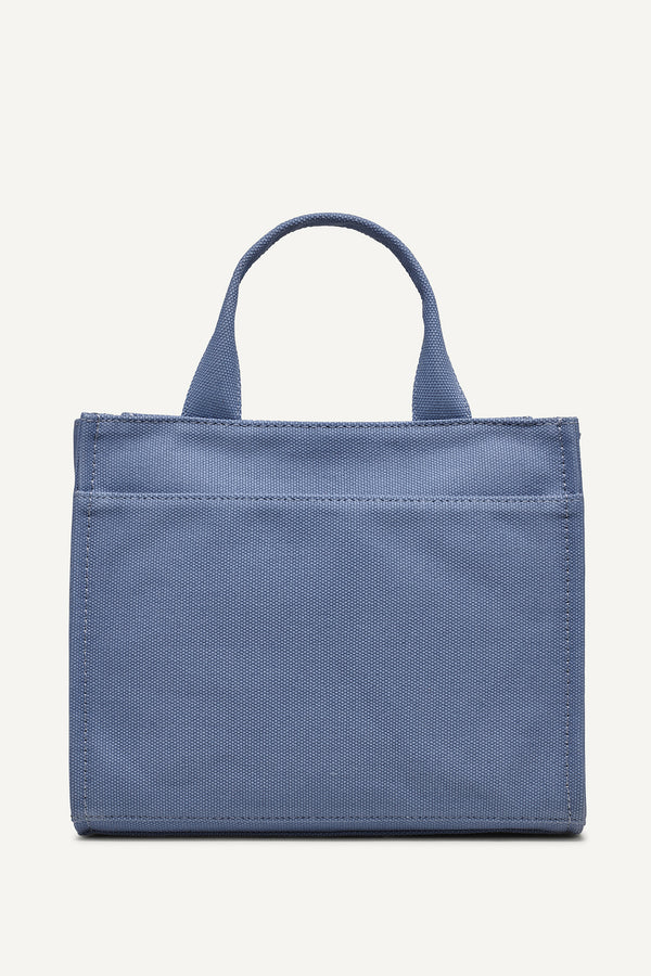 Dkny HADLEE MEDIUM LOGO TOTE Steel Blue