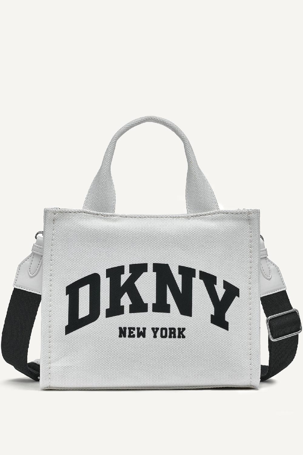 dkny HADLEE SMALL TOTE BAG MARSHMALLOW