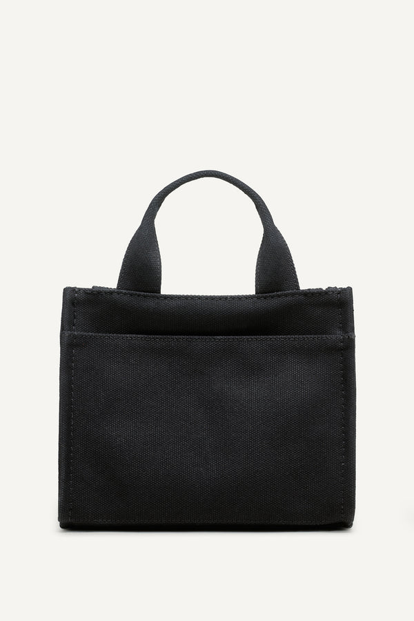 Dkny HADLEE SMALL TOTE BLACK/SILVER