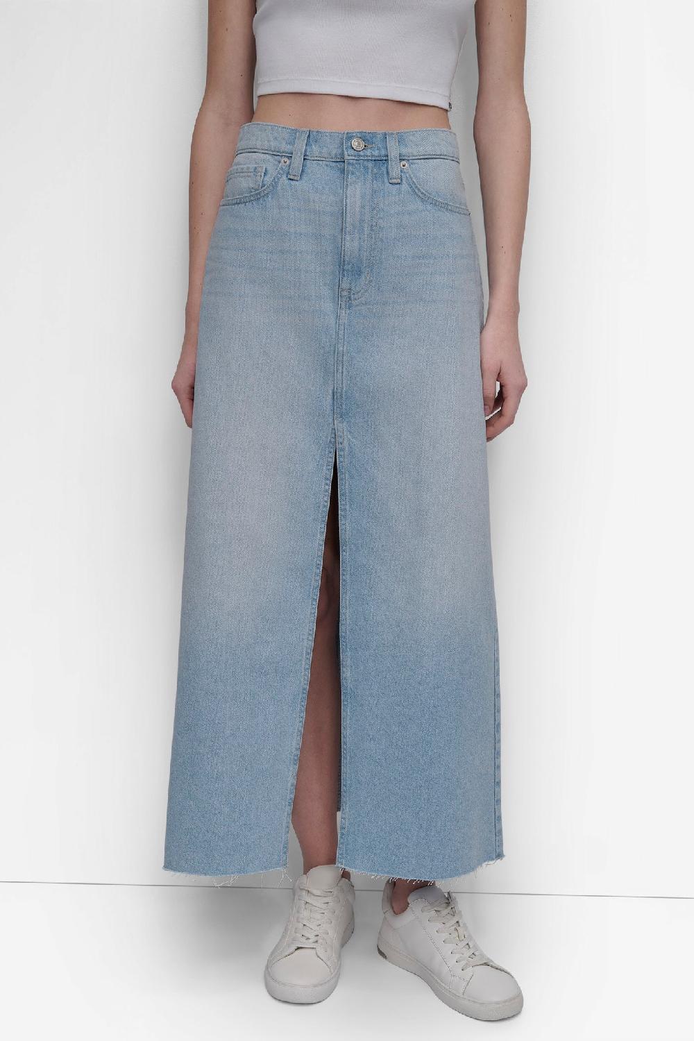 dkny HIGH RISE A-LINE MAXI SKIRT Warren