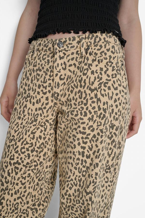 Dkny HIGH-RISE RAW EDGE FLARE JEAN DARK EARTH WASH