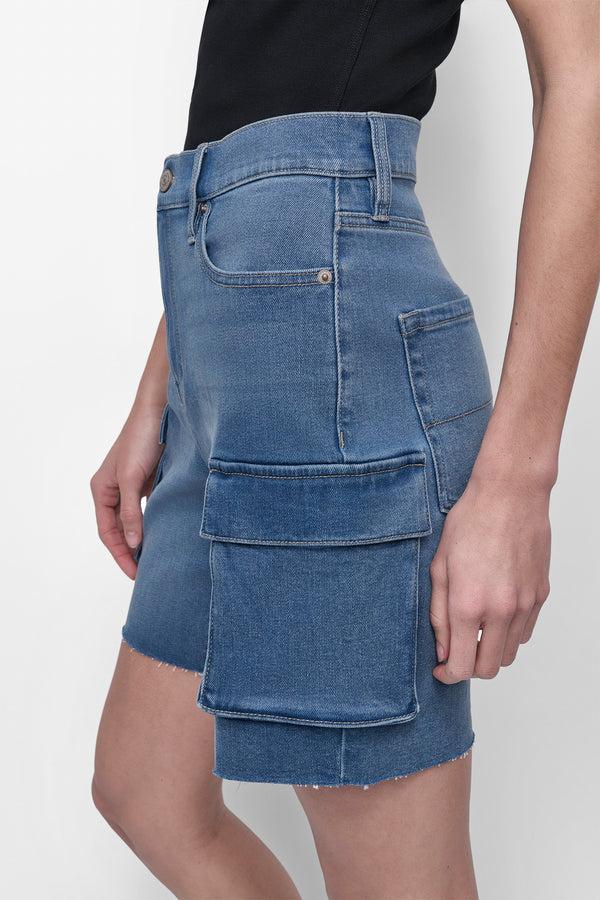 Dkny HIGH RISE UTILITY SHORT MILLSTONE