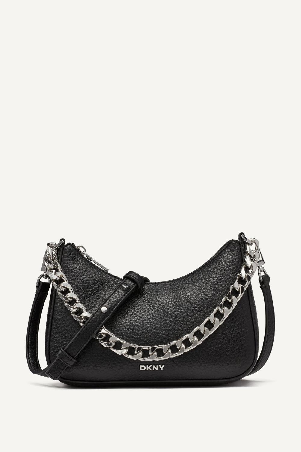 dkny JENNA DEMI CROSSBODY BAG Black