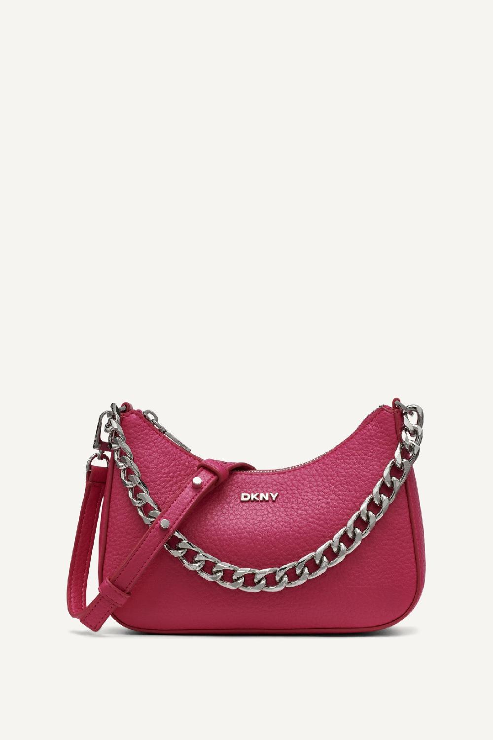 dkny JENNA DEMI CROSSBODY BAG FESTIVE PINK