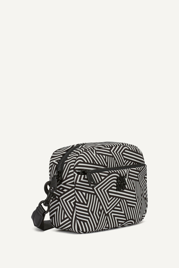 Dkny JENNY CAMERA BAG BLACK/SILVER