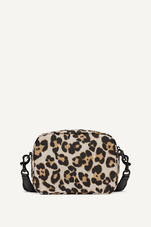 Dkny JENNY LOGO EMBOSSED CAMERA BAG Leopard