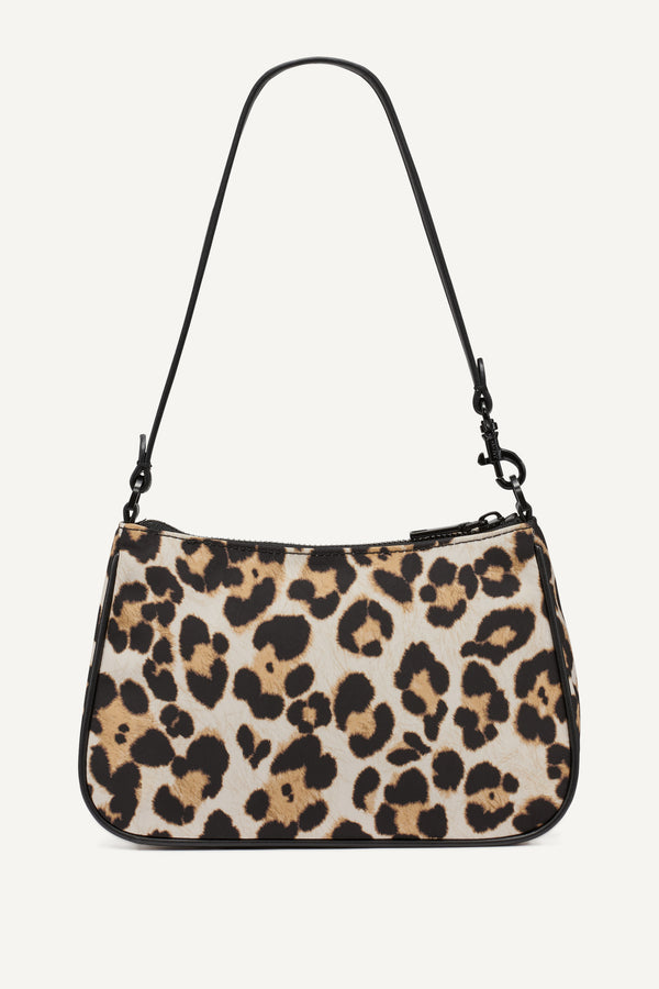 Dkny JENNY SHOULDER BAG LEOPARD