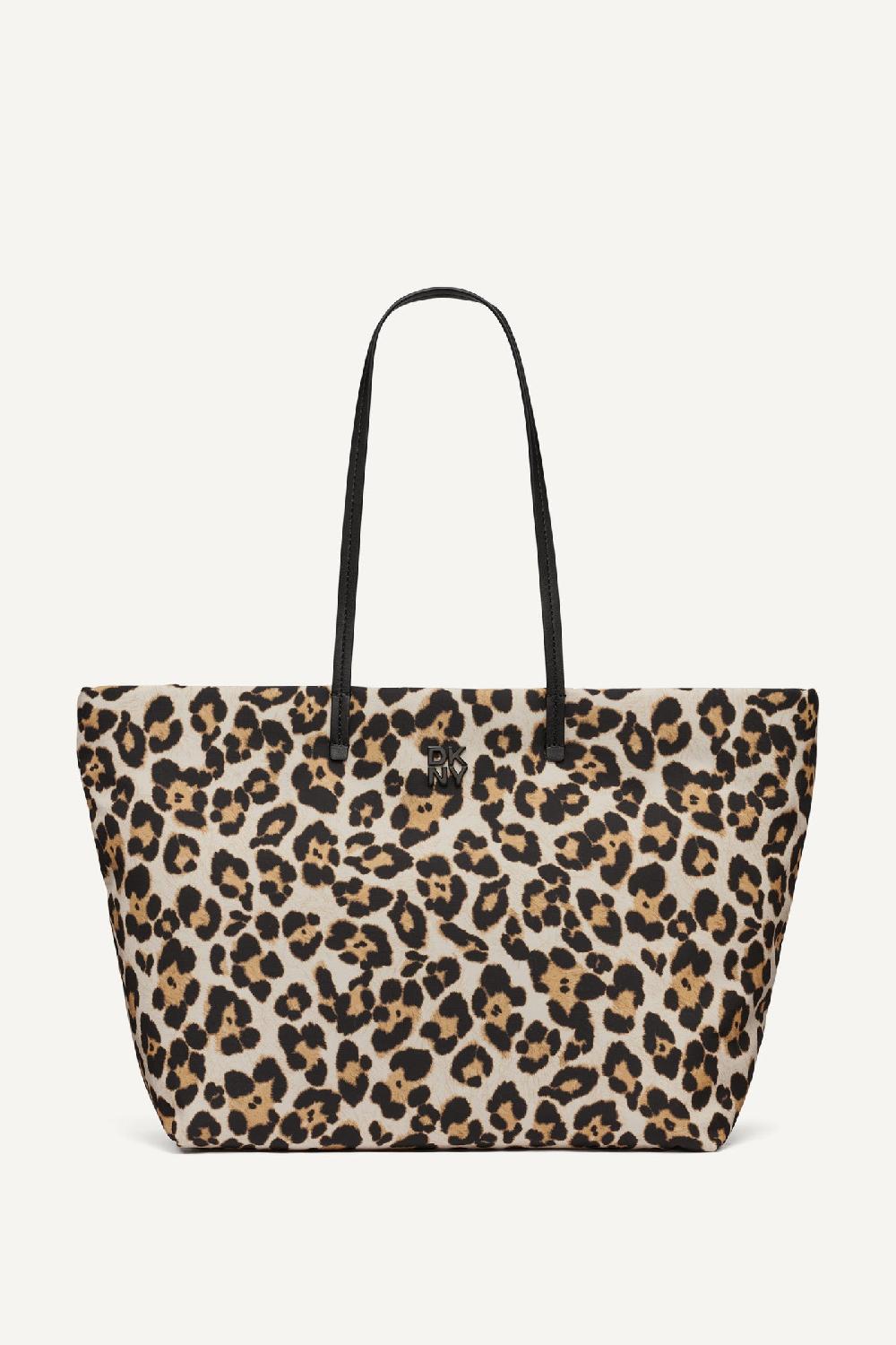 dkny JENNY TOTE LEOPARD