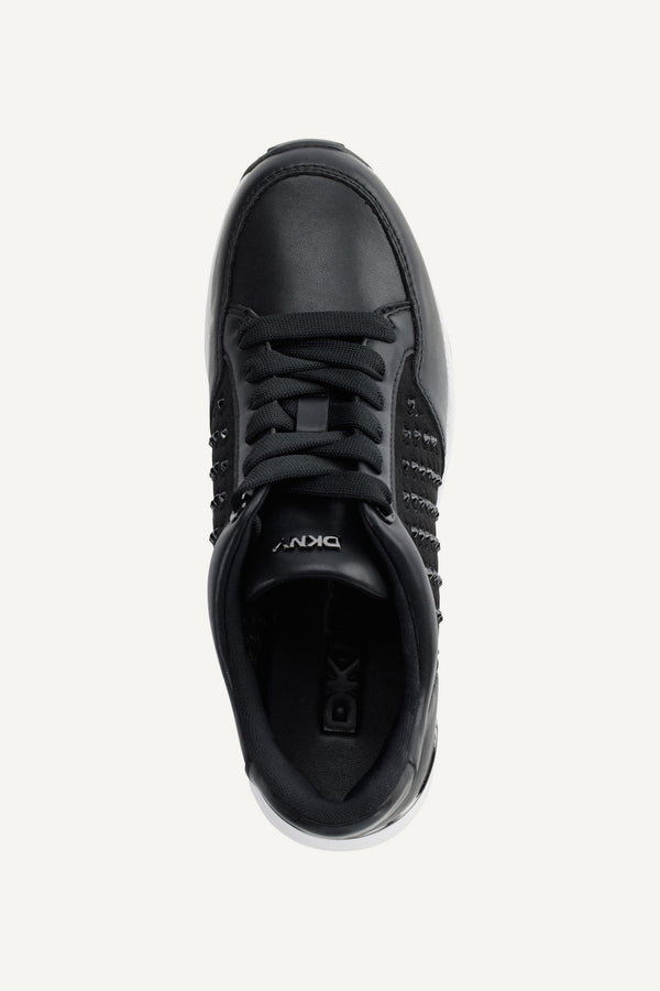 Dkny KALINDA WEDGE SNEAKER BLACK/BLACK