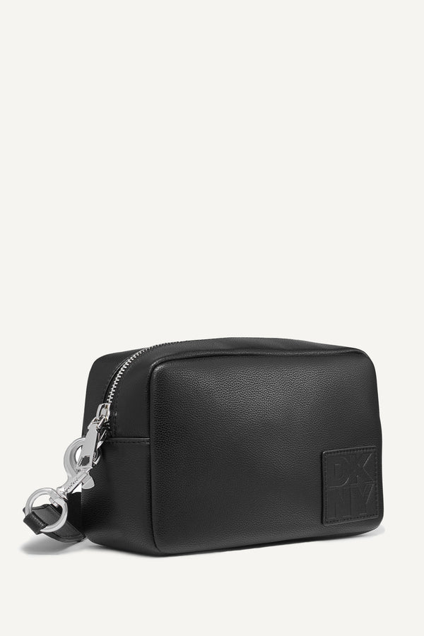 Dkny KENZA CAMERA BAG BLACK/SILVER