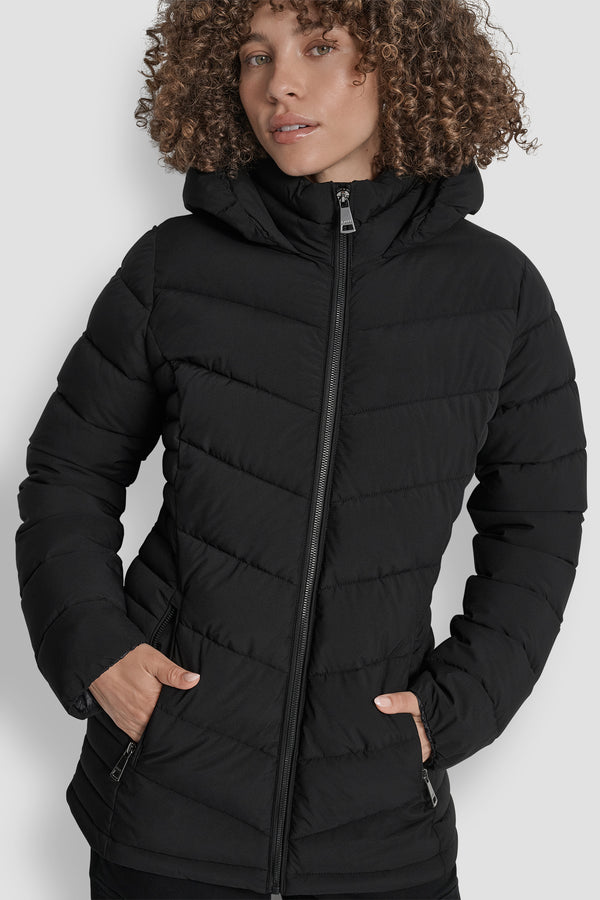 Dkny LIGHTWEIGHT PUFFER JACKET Black