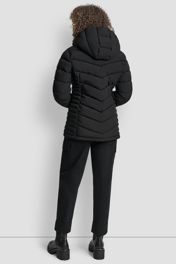 Dkny LIGHTWEIGHT PUFFER JACKET Black