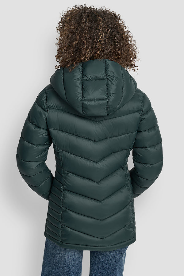 Dkny LIGHTWEIGHT PUFFER JACKET MALACHITE