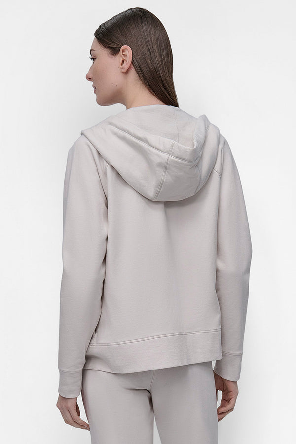Dkny LOGO DRAWSTRING PERFORMANCE HOODIE SAND