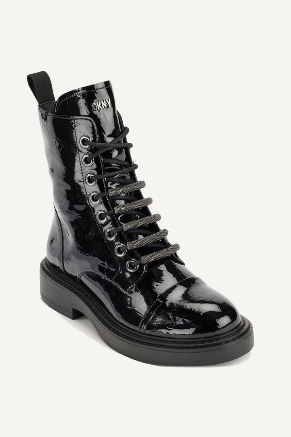 Dkny MALAYA LACE UP BOOT Black