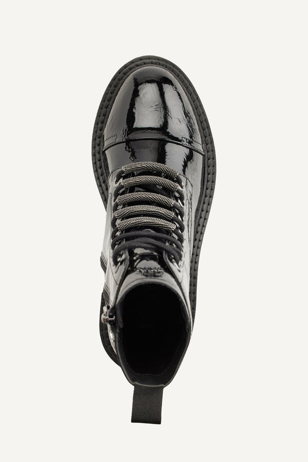 Dkny MALAYA LACE UP BOOT Black