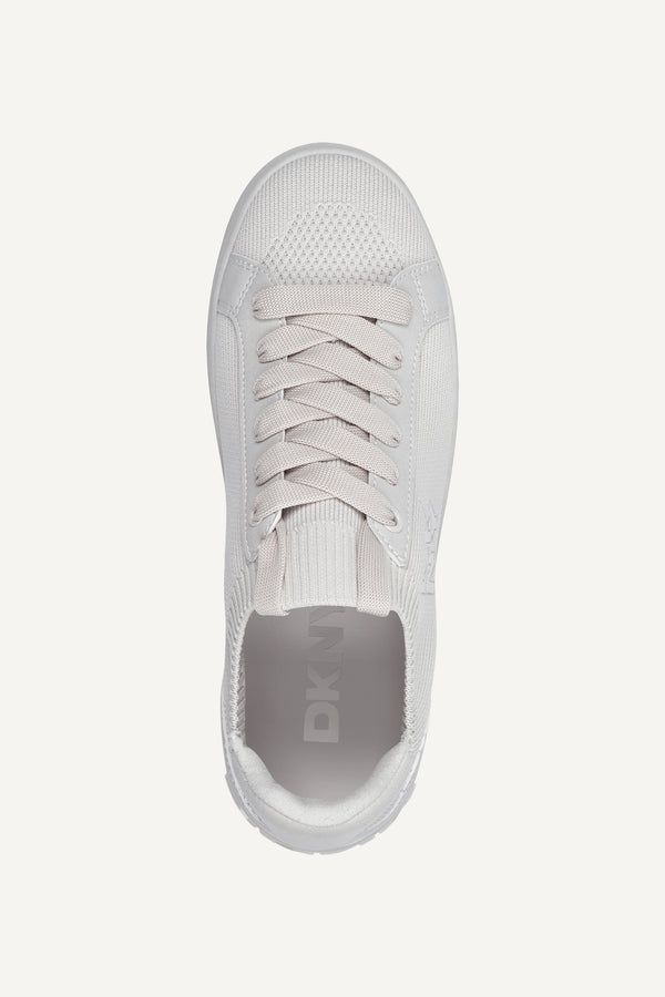 Dkny MALLORY LACE UP SNEAKER Soft White