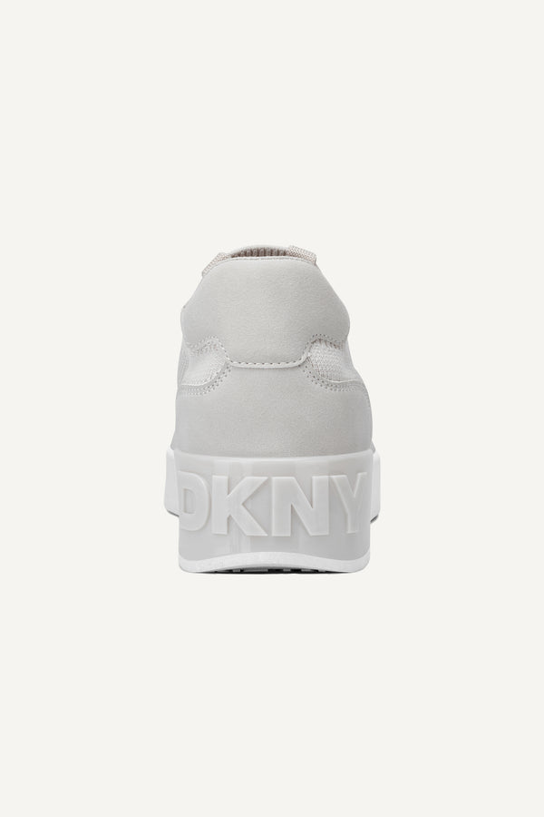 Dkny MALLORY LACE UP SNEAKER Soft White