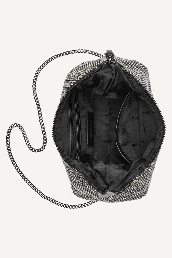 Dkny MEL HOBO Silver