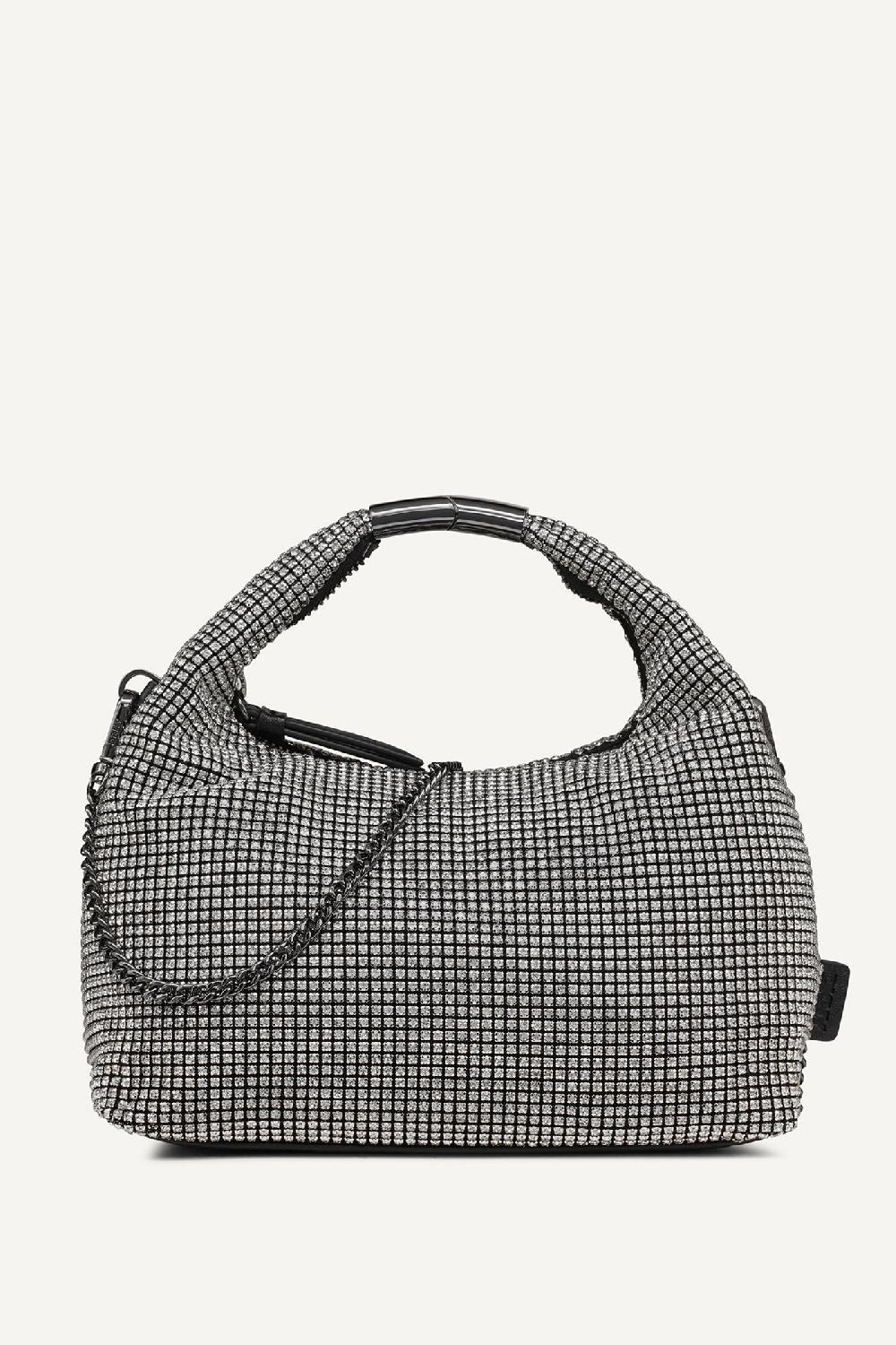 dkny MEL HOBO Silver