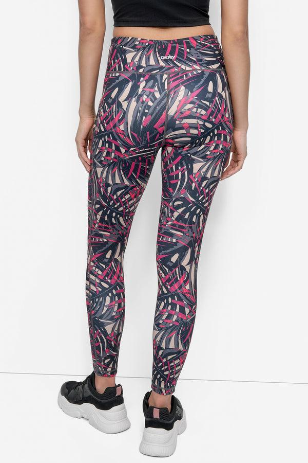 Dkny MID-RISE PRINTED 7/8-LENGTH LEGGING Beige