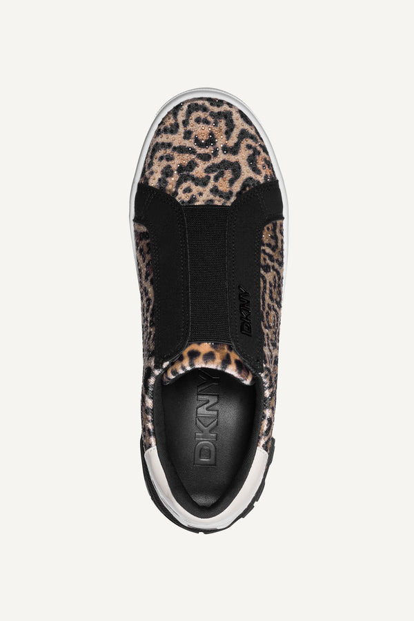 Dkny MINDI SLIP ON SNEAKER Natural/Black