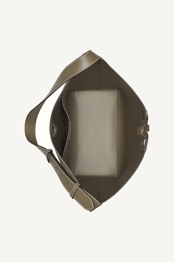 Dkny NICOLE LOGO BUCKET BAG Utility Green