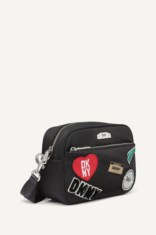 Dkny NYC CAPSULE CAMERA BAG Black/Silver