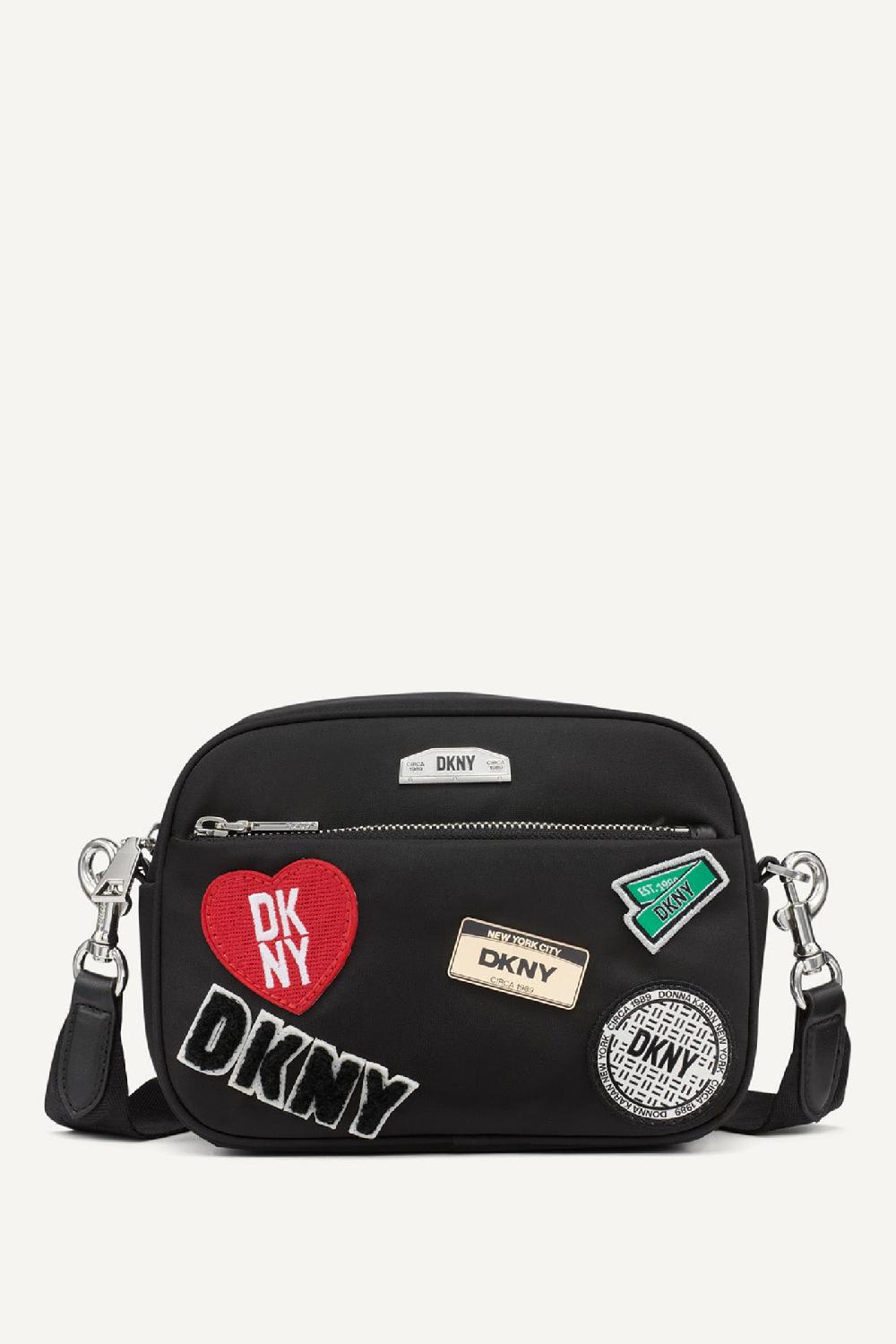 dkny NYC CAPSULE CAMERA BAG Black/Silver