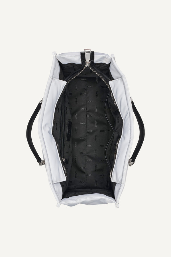 Dkny NYC CAPSULE TOTE MARSHMALLOW/BLACK